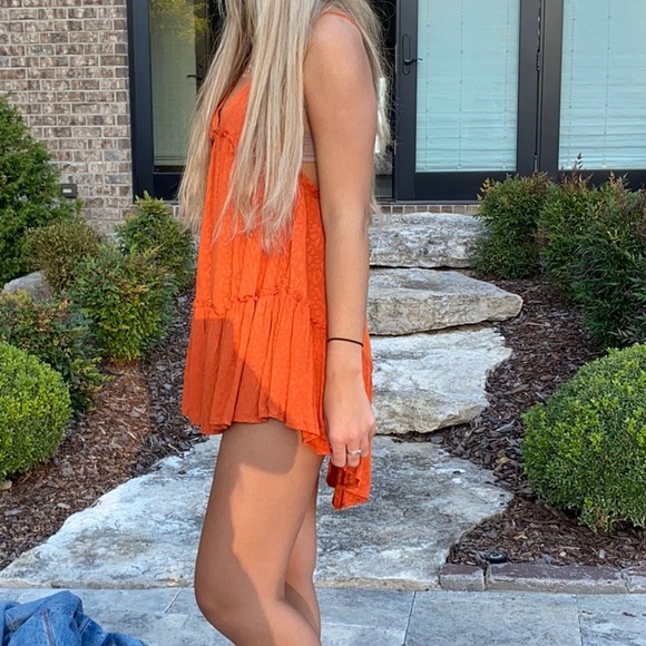 Game Day Dress By Skylar Madison SIZE S 🧡🧡🧡 - Picture 5 of 7